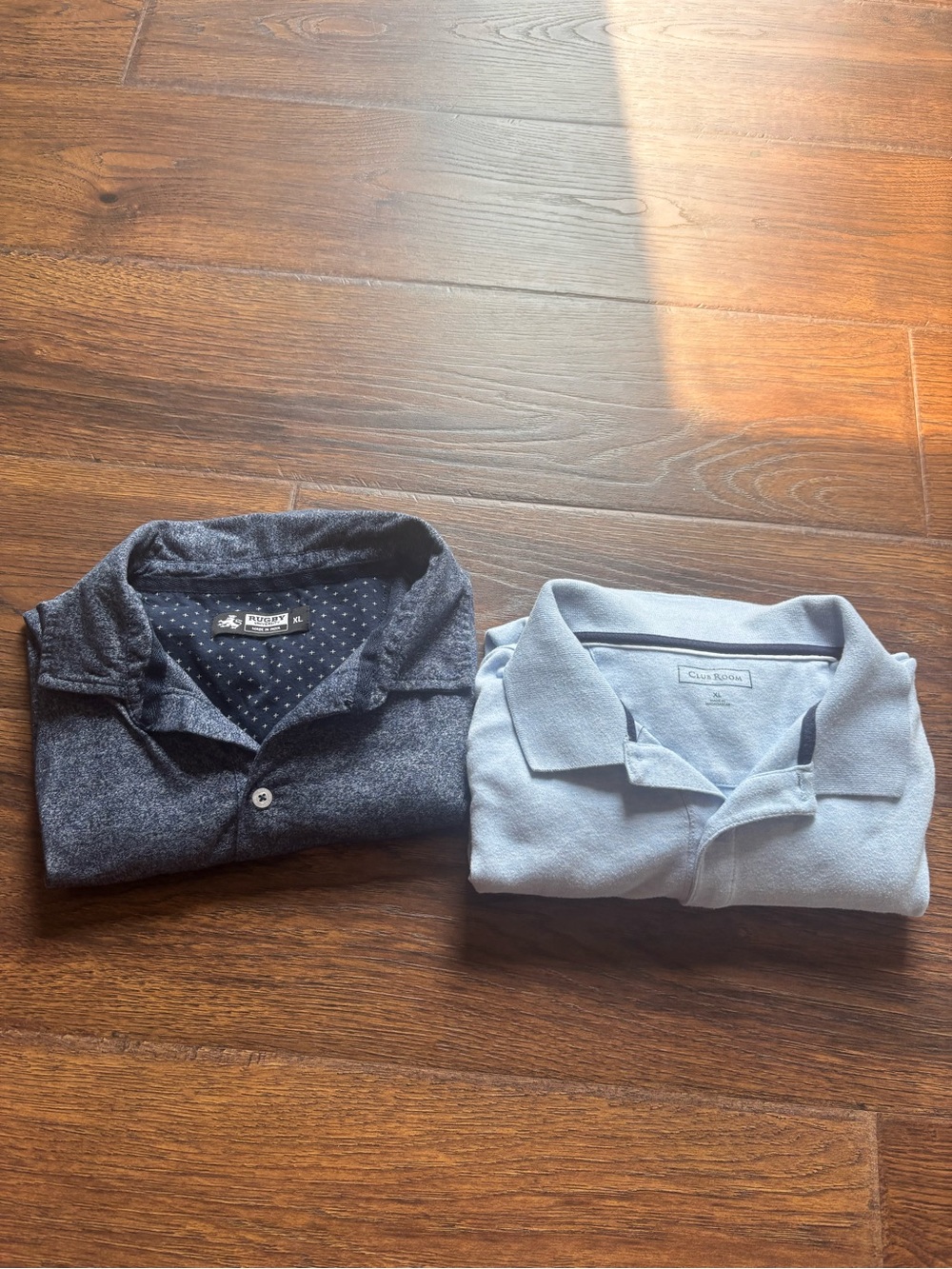2 Pack Blue Polo Shirts